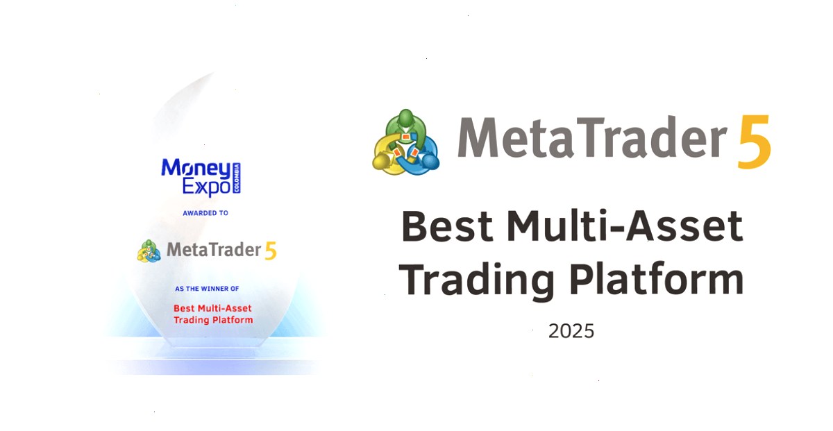 MetaTrader 5 荣获哥伦比亚博览会最佳多资产交易平台奖